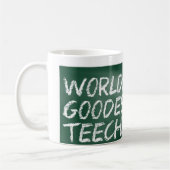 's Werelds beste leraar mok. Koffiemok (Links)