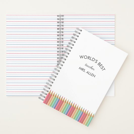 's Werelds beste leraar Notitieboek (Binnen)