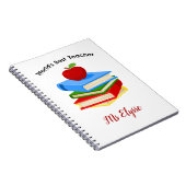 's Werelds beste leraar persoonlijke moderne Notitieboek (Rechterzijde)