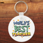 's Werelds beste leraar Sleutelhanger (Voorkant)
