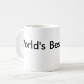 's Werelds beste lerk Koffiemok (Voorkant links)