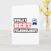 's Werelds beste longarts Kaart (Gele Bloem)