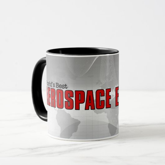 'S Werelds beste lucht- en ruimtevaarttechnicus me Mok (Voorkant links)