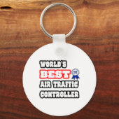 's Werelds beste luchtverkeersleider Sleutelhanger (Voorkant)