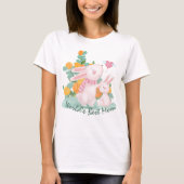 's Werelds beste mam - Bunny Mam en Baby T-Shirt (Voorkant)