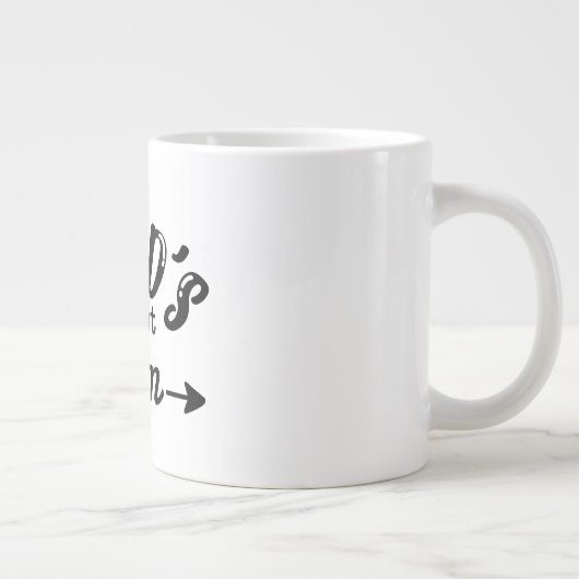 's Werelds beste mam cadeau voor moeder houdt van Grote Koffiekop (Rechts)