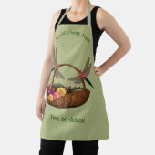 's Werelds beste mam libellen bloem mand Schort (Insitu)