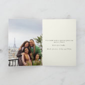 's Werelds Beste Mam Wildflower Foto Moederdag Kaart (Binnen)