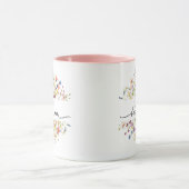 's Werelds Beste Mam Wildflower Foto Moederdag Mok (Midden)