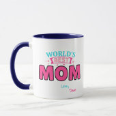 'S Werelds Beste Mama Koffie Mok - Custom Gift (Links)