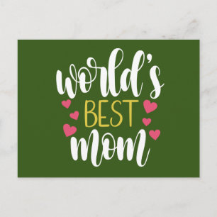 's Werelds beste mama Moederdag   BRIEFKAART