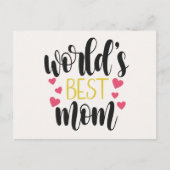 's Werelds beste mama Moederdag | BRIEFKAART (Voorkant)