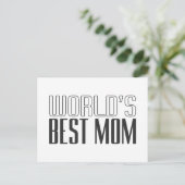 's Werelds beste mama Moederdag | BRIEFKAART (Staand voorkant)