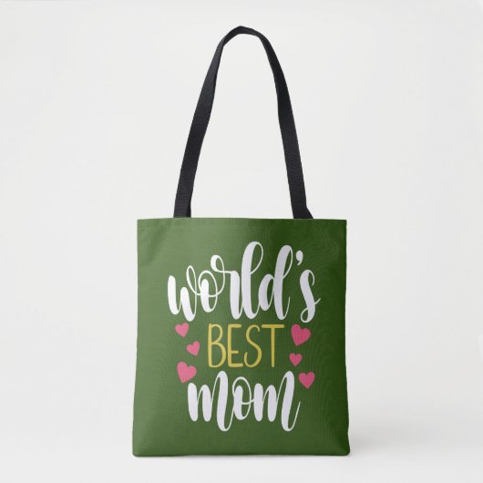 's Werelds beste mama Moederdag | Canvas tas (Voorkant)