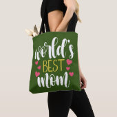 's Werelds beste mama Moederdag | Canvas tas (Dichtbij)
