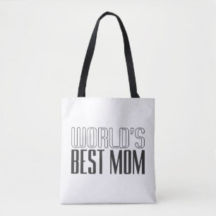 's Werelds beste mama Moederdag Canvas tas