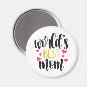 's Werelds beste mama Moederdag | Magneet (Voorkant / Achterkant)