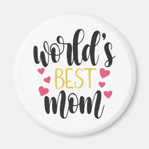 's Werelds beste mama Moederdag   Magneet