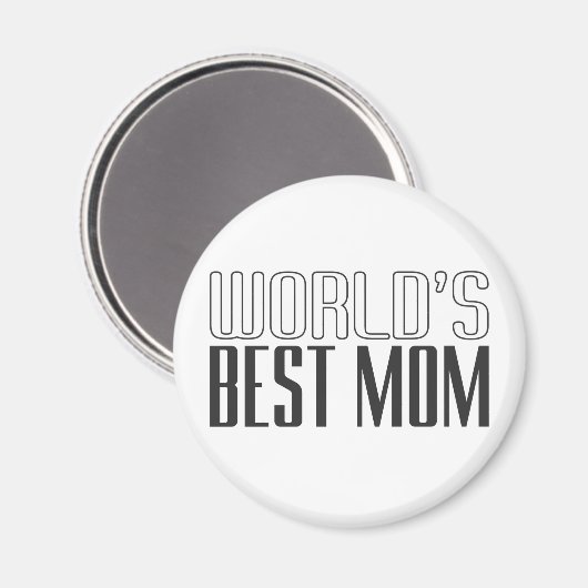 's Werelds beste mama Moederdag | Magneet (Voorkant / Achterkant)