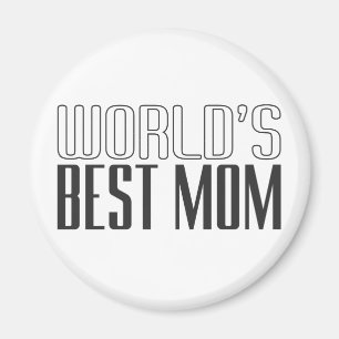 's Werelds beste mama Moederdag   Magneet