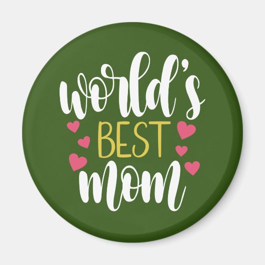 's Werelds beste mama Moederdag | Magneet (Voorkant)