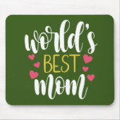 's Werelds beste mama Moederdag | Mousepad Muismat (Voorkant)