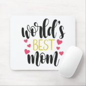 's Werelds beste mama Moederdag | Mousepad Muismat (Met muis)