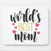 's Werelds beste mama Moederdag | Mousepad Muismat (Voorkant)
