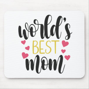 's Werelds beste mama Moederdag   Mousepad Muismat