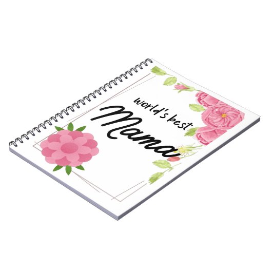 's Werelds beste mama- Moederdag Notitieboek (Linkerzijde)