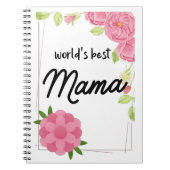 's Werelds beste mama- Moederdag Notitieboek (Voorkant)
