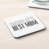 's Werelds beste mama Moederdag | ONDERZETTER (Linkerzijde)