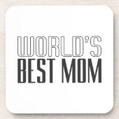 's Werelds beste mama Moederdag | ONDERZETTER (Voorkant)