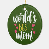 's Werelds beste mama Moederdag | ORNAMENT (Links)