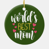 's Werelds beste mama Moederdag | ORNAMENT (Achterkant)