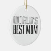 's Werelds beste mama Moederdag | ORNAMENT (Rechts)