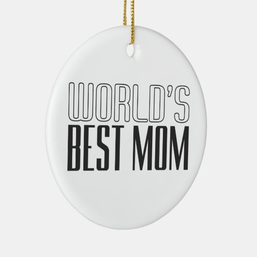 's Werelds beste mama Moederdag | ORNAMENT (Rechts)