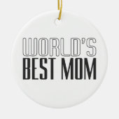 's Werelds beste mama Moederdag | ORNAMENT (Voorkant)