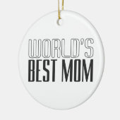 's Werelds beste mama Moederdag | ORNAMENT (Links)
