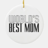 's Werelds beste mama Moederdag | ORNAMENT (Achterkant)
