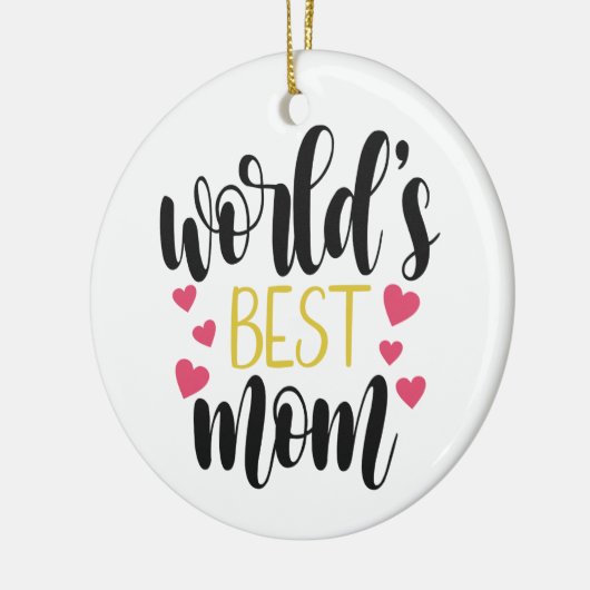 's Werelds beste mama Moederdag | ORNAMENT (Links)