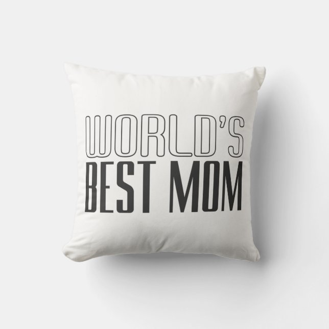 's Werelds beste mama Moederdag | SIERKUSSEN (Voorkant)