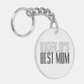's Werelds beste mama Moederdag | Sleutelhanger (Voorkant Links)