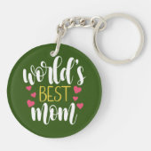 's Werelds beste mama Moederdag | Sleutelhanger (Achterkant)