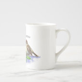 's Werelds beste mama, Moederdag Sparrow Familie Porselein Kop (Rechts)