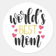 's Werelds beste mama Moederdag | Sticker