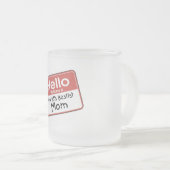 's Werelds beste mama-overhemden en -cadeautjes Matglas Koffiemok (Voorkant rechts)