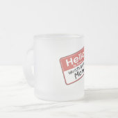 's Werelds beste mama-overhemden en -cadeautjes Matglas Koffiemok (Voorkant links)