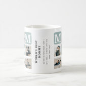 'S Werelds beste mama' Photo Collage Coffee Mok (Center)