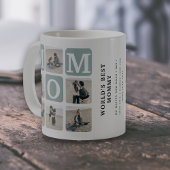 'S Werelds beste mama' Photo Collage Coffee Mok
